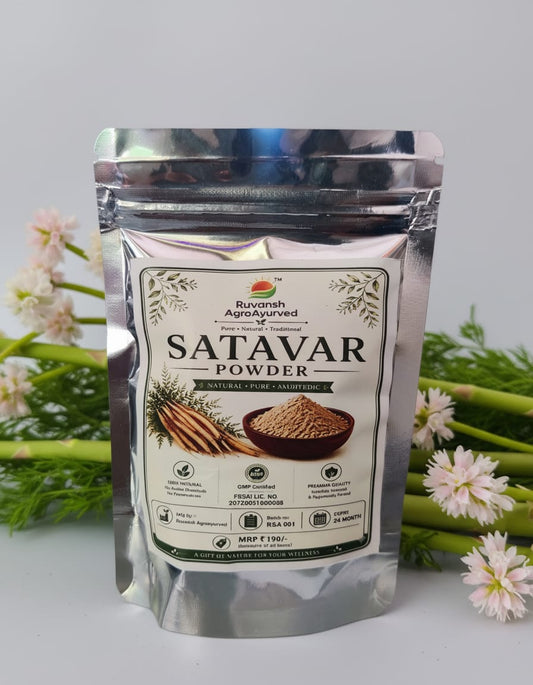 Shatavari Powder - Organic & Preservative Free