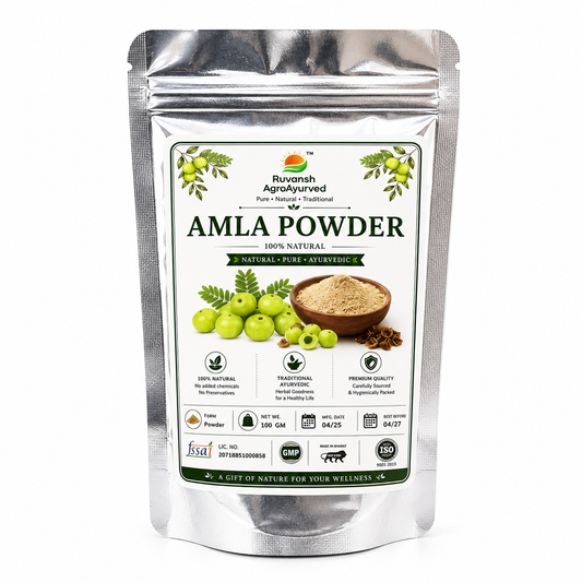 Amla Powder - Pure and Natural Indian Gooseberry Powder