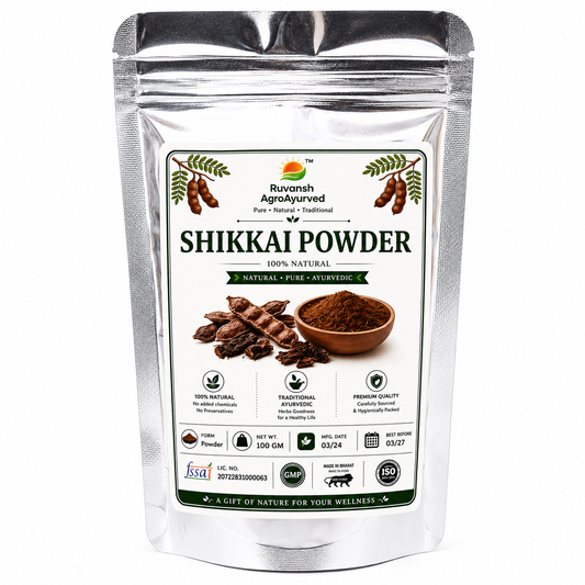 Shikakai Powder: Nourish Your Hair the Ayurvedic Way | Pure Acacia Concinna | Triphal